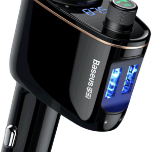 Автомобильное зарядное устройство Baseus Locomotive Bluetooth MP3 Vehicle Charger S-06 (CCALL-RH01)