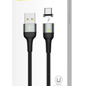 Кабель магнитный USAMS U28 USB - Type-C 1м, 9V 2A / 5V 3A