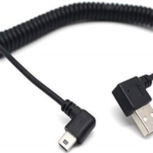 Кабель Mini USB - USB угловой 2м