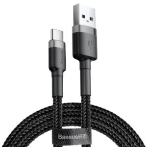 Кабель Baseus Cafule Cable USB - Type-C (CATKLF-UG1) 3м 2A