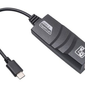 Адаптер USB Type-C Ethernet Adapter 10/100/1000Mbps RJ45