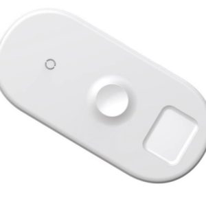 Беспроводное зарядное устройство Baseus Smart 3in1 Wireless Charger For Phone Watch Pods 18W (WX3IN1-C02)