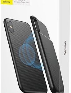 Чехол-аккумулятор Baseus 1+1 Wireless Charge Backpack Power Bank 5000 mAh (ACAPIPHX-ABJ01)