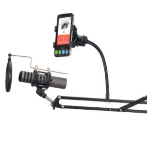 Настольный держатель для микрофона и телефона ROCK Adjustable Microphone Stand
