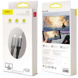 Кабель Baseus Cafule Series PD3.1 60W Cable 1м 5Gbps (CATKLF-RV1, CATKLF-RG1)