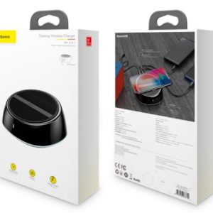 Беспроводное зарядное устройство Baseus Star 2-in-1 Wireless Charger (CCALL-XK01) QI, до 4-х устройств