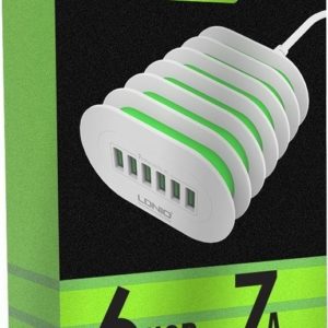 Зарядное устройство Ldnio Quick Charge 6 USB 7А (A6702)