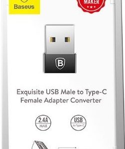 Адаптер Baseus Exquisite USB Male to Type-C Female Adapter (CATJQ-A01)
