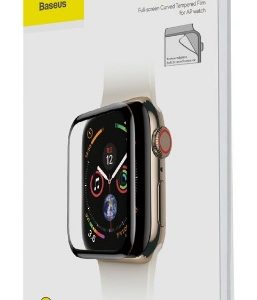 Защитное стекло Baseus Full-screen Curved Temperedglass Soft Screen Protector Film For Apple Wtach 4 44mm (SGAPWA4-H01)