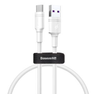 Кабель Baseus Double-ring Quick Charge Cable USB - Type-C 5A 1м (CATSH-B02)