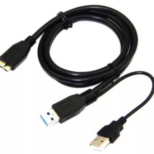 Кабель Micro USB 3.0 с дополнительным питанием для внешнего диска