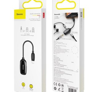 Адаптер Baseus Audio Converter L51 3 in 1 (2 х Lightning, 1 х 3,5 мм) (CALL51-01, CALL51-03, CALL51-S2, CALL51-91)