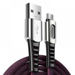 Кабель ROCK Type-C Zn-alloy Charge Synk Cable 1М USB - Type-C RCB0695