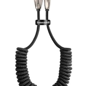 Кабель Baseus Aita Intelligent changing light Spring Cable USB For Type-C (CATAT-A01, CATAT-A09) 1м 3A
