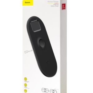 Беспроводное зарядное устройство Baseus Smart 3in1 BS-IW04 для смартфона, iWatch, Phone (WX3IN1-01, WX3IN1-02)