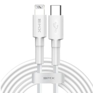 Кабель Baseus BMX Mini White MFI certified Cable Type-C to Lightning PD 18W 1м (CATLSW-A02)