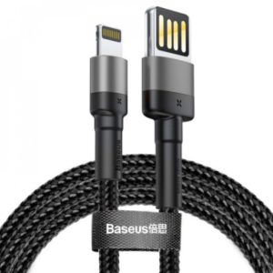 Кабель Baseus Cafule Cable USB - Lightning 2м, 1.5A Special Edition (CALKLF-HG1) Двухсторонние разъемы