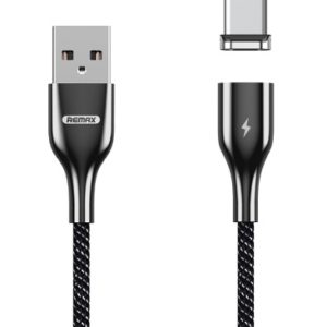 Кабель Remax RC-058a USB - Type-C 3A, 1м, Magnets Series Data Cable