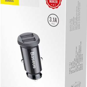 Автомобильное зарядное устройство Baseus Grain Mini 2 USB 3.1A (CCALL-ML01, CCALL-ML02)