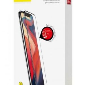 Защитное стекло Baseus для iPhone X/XS Pet Soft (SGAPIPHX-KA01) Curved Screen Tempered Glass Protector