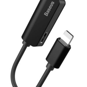 Адаптер-переходник Baseus L32 IP Male to 3.5mm+IP Female Adapter (CALL32-01, CALL32-0S)