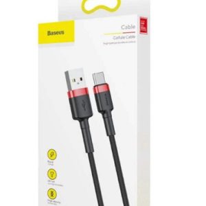 Кабель Baseus Cafule Cable USB - Type-C 3A 1м (CATKLF-B91, CATKLF-BG1)