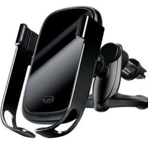 Автомобильный держатель с беспроводной зарядкой Baseus Rock-Solid Vehicle Mounted Holder Wireless charger (WXHW01-01, WXHW01-0S)