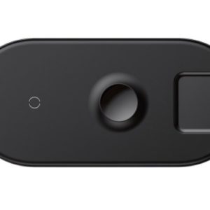 Беспроводное зарядное устройство Baseus Smart 3in1 Wireless Charger For Phone Watch Pods 18W MAX (WX3IN1-C01, WX3IN1-C02)