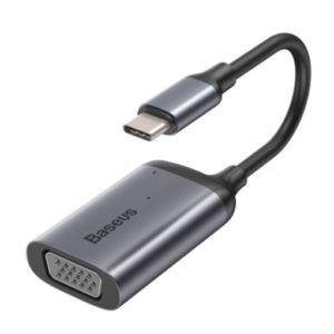 Адаптер Baseus Enjoyment Series Type-C to VGA+PD HUB Convertor (CAHUB-O0G)
